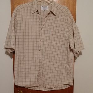 Columbia XL Short sleeve shirt